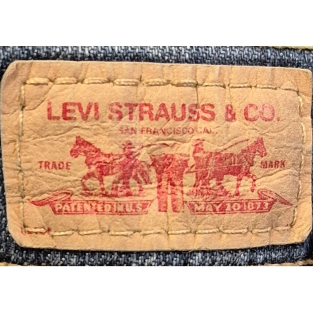 Levi's 518 Superlow Bootcut Jeans Women's sz 9 Short light wash stretch denim - Picture 13 of 16